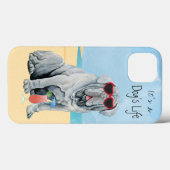 Summer Mastino Case-Mate iPhone Case (Achterkant (horizontaal))