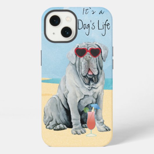 Summer Mastino iPhone Hoesje (Achterkant)