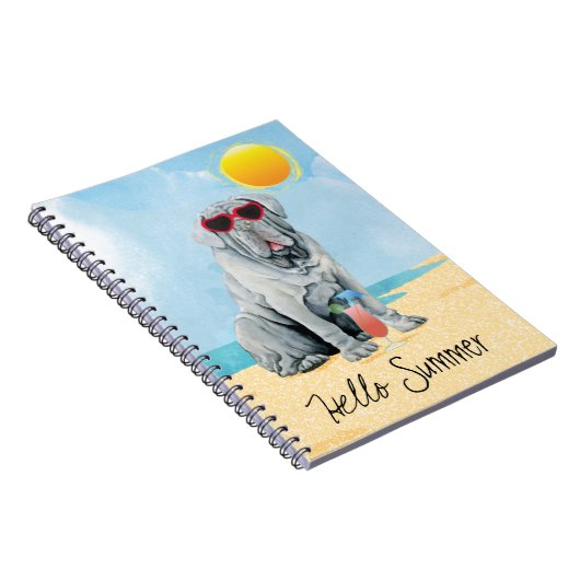 Summer Mastino Notitieboek (Rechterzijde)