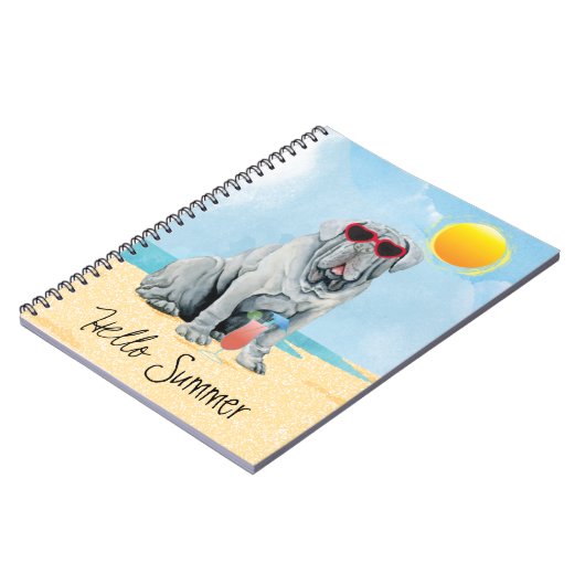 Summer Mastino Notitieboek (Linkerzijde)