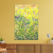 Summer Meadow 2012 Canvas Afdruk (Insitu (Woonkamer))