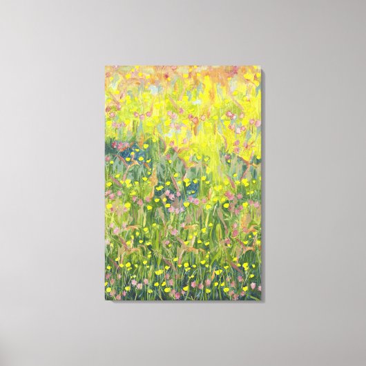 Summer Meadow 2012 Canvas Afdruk (Voorkant)