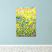 Summer Meadow 2012 Canvas Afdruk (Insitu (Houten vloer))