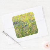 Summer Meadow 2012 Vierkante Sticker (Envelop)