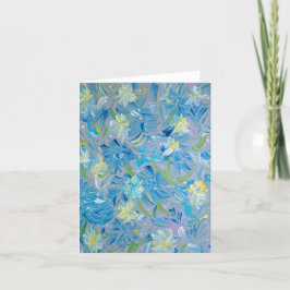 Summer Meadow Bloemnotitie Kaart