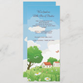 Summer Meadow Moving Announge Kaart (Voorkant / Achterkant)