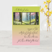 Summer Meadow Sympathie Kaart (Gele Bloem)