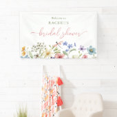 Summer Meadow Wildflower Vrijgezellenfeest Banner (Insitu)