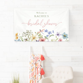 Summer Meadow Wildflower Vrijgezellenfeest Banner