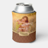 Summer Memories Custom Photo and Calligraphy Blikjeskoeler (Blikje Achterkant)