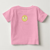Summer Mermaid Cute Baby T-Shirt Pink (Achterkant)