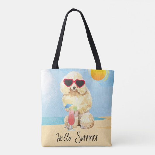 Summer Miniature Podle Tote Bag (Achterkant)