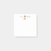 Summer Miniature Poodle Post-it® Notes (Voorkant)