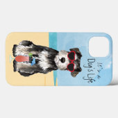 Summer Miniature Schnauzer Case-Mate iPhone Case (Achterkant (horizontaal))