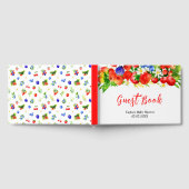 Summer Mixed Berries Baby Shower Gastenboek (Volledig)