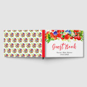 Summer Mixed Berries Baby Shower Gastenboek (Volledig)