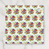 Summer Mixed Berries Birthday Thank You Bedankjes Labels (Achterkant)