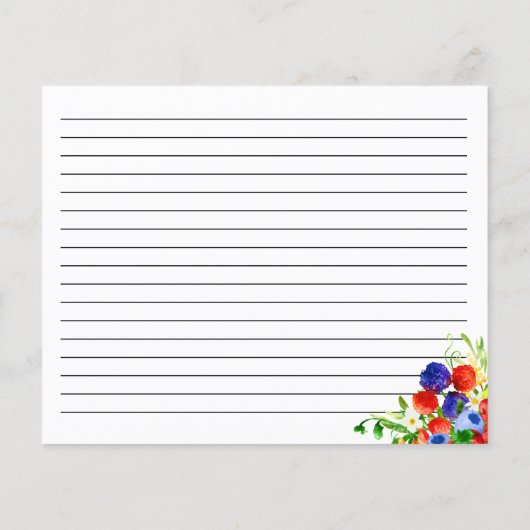 Summer Mixed Berries Recept Kaart (Achterkant)