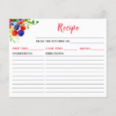 Summer Mixed Berries Recept Kaart (Voorkant)