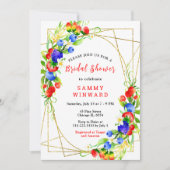 Summer Mixed Berries Vrijgezellenfeest Kaart (Voorkant)