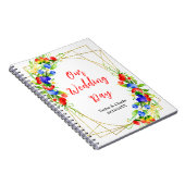 Summer Mixed Berries Wedding Planner Notitieboek (Rechterzijde)