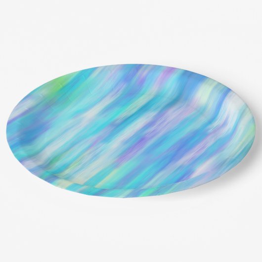 Summer Modern Abstract Papieren Bordje (Gekanteld)