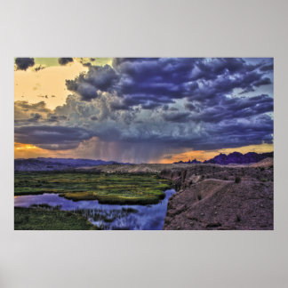 Summer Monsoons Wall Art Poster