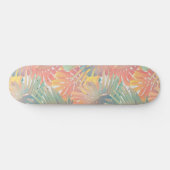 Summer Monstera Palm Jungle 1 Persoonlijk Skateboard (Horizontaal)