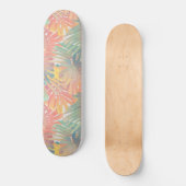 Summer Monstera Palm Jungle 1 Persoonlijk Skateboard (Voorkant)