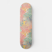 Summer Monstera Palm Jungle 1 Persoonlijk Skateboard (Voorkant)