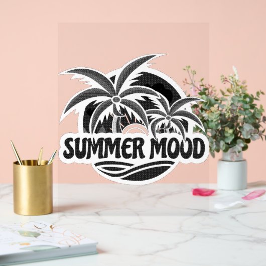 Summer Mood Acryl Bord (Huwelijk)