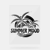 Summer Mood Acryl Bord (Voorkant)