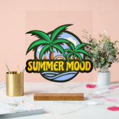 Summer Mood Acryl Bord (Huwelijk)