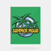 Summer Mood Acryl Bord (Voorkant)