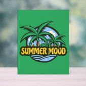 Summer Mood Acryl Bord (Neutraal)