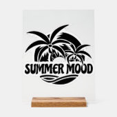 Summer Mood Acryl Bord (Voorkant)