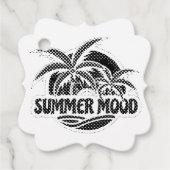 Summer Mood Bedankjes Labels (Voorkant)