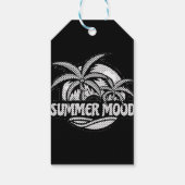 Summer Mood Cadeaulabel (Achterkant)