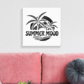 Summer Mood Canvas Afdruk (Insitu (Woonkamer))