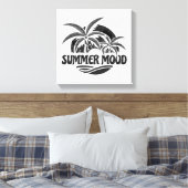Summer Mood Canvas Afdruk (Insitu (Slaapkamer))