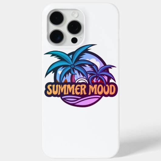 Summer Mood Case-Mate iPhone Case (Achterkant)