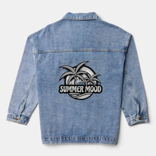 Summer Mood Denim Jacket (Achterkant)