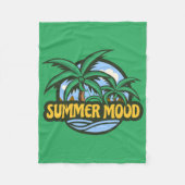 Summer Mood Fleece Deken (Voorkant)