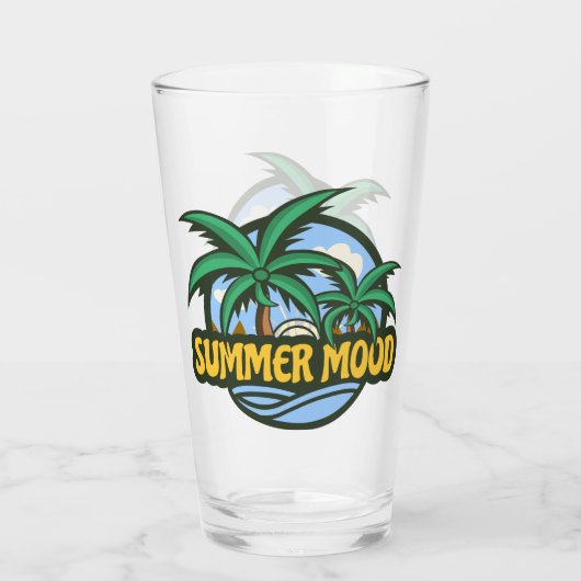 Summer Mood Glas (Achterkant)