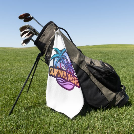 Summer Mood Golfhanddoek (Groen)