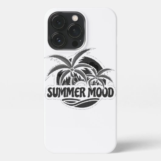 Summer Mood iPhone Hoesje (Achterkant)