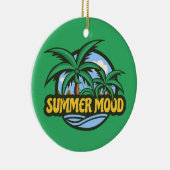 Summer Mood Keramisch Ornament (Rechts)