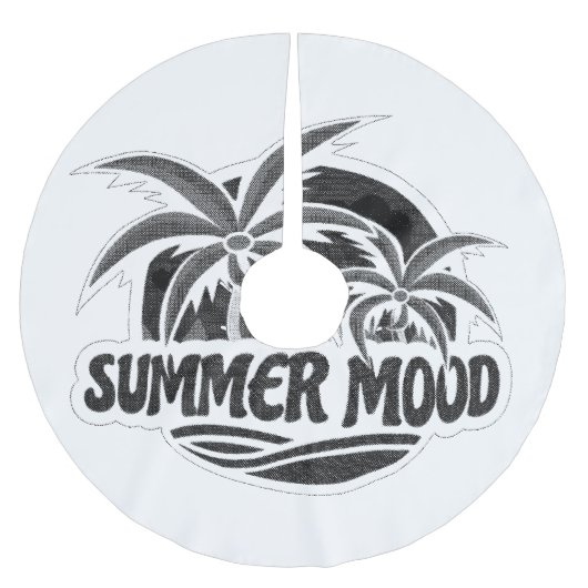 Summer Mood Kerstboom Rok (Voorkant)
