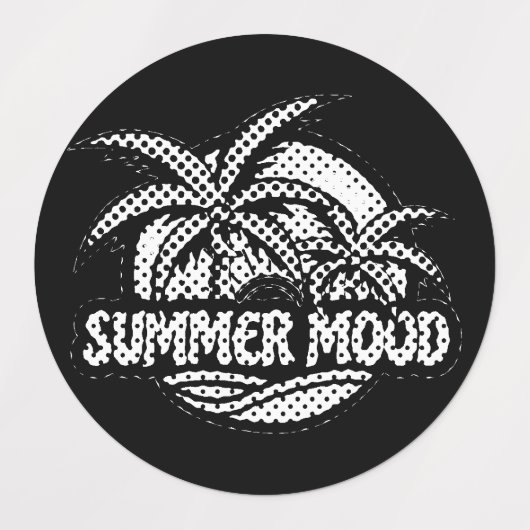Summer Mood Labels (Design 2)