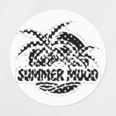 Summer Mood Labels (Design 1)